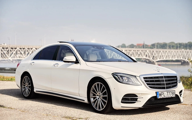 Mercedes-Benz Klasa S cena 299000 przebieg: 150000, rok produkcji 2018 z Płock małe 781